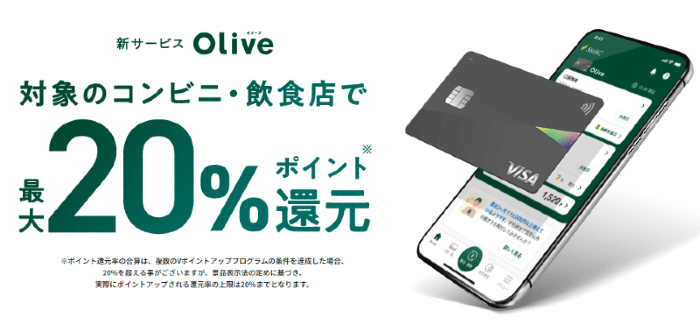 三井住友銀行のデジタル口座Olive