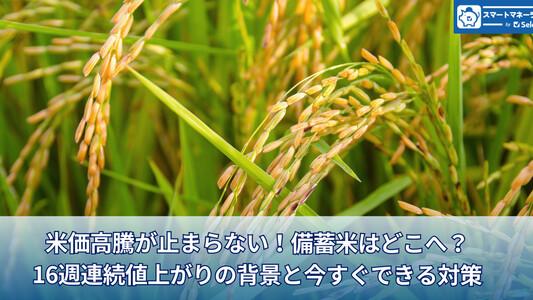 米価高騰が止まらない!備蓄米はどこへ?16週連続値上がりの背景と今すぐできる対策