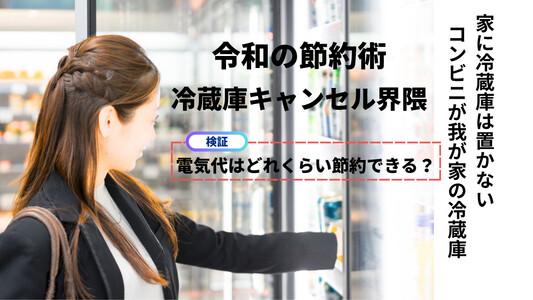 冷蔵庫を持たない生活は節電になる？コンビニを“外部冷蔵庫化”する人と現実的な節約方法
